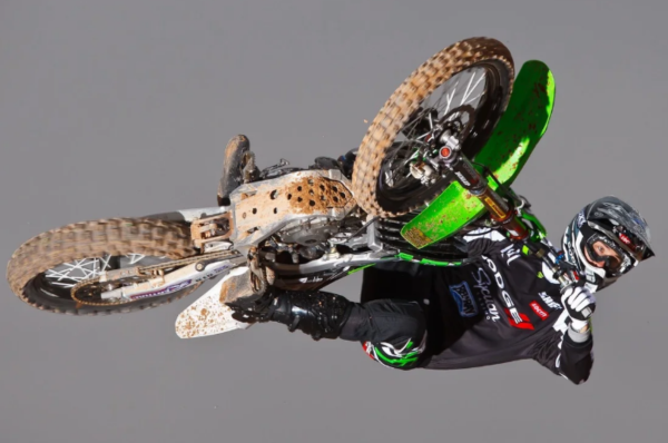 Kyle Partridge in air
